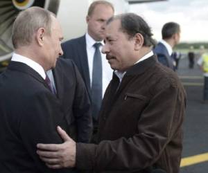Vladimir Putin y Daniel Ortega (Foto: Archivo)