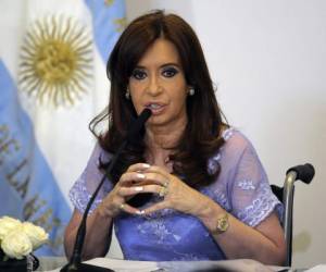 La expresidente argentina, Cristina Kirchner. (Foto: Archivo).