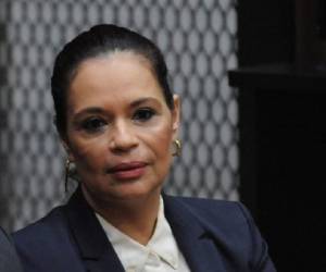 El Ministerio Público imputó a la ex vicepresidenta de Guatemala los delitos de asociación ilícita, casos especial de defraudación aduanera y cohecho pasivo. (Foto: AFP).