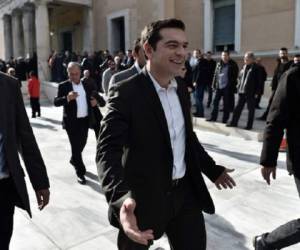 Alexis Tsipras, líder de la coalición griega de izquierdas, Syriza. (Foto: AFP).