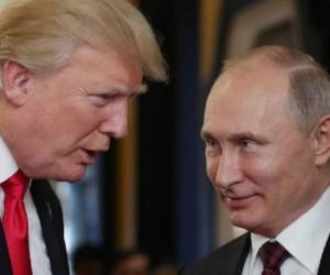 En campaña, Donald Trump alabó varias veces al presidente ruso. 'Tendremos una formidable relación con [Vladimir] Putin y Rusia', repitió varias veces. (Foto: AFP).