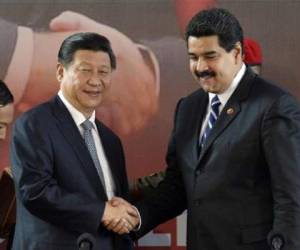 Presidentes Xi Jinping(China) y Nicolás Maduro (Venezuela). (Foto: AFP)