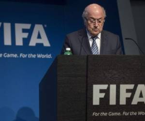 'Aunque fui reelegido, no tenía el apoyo de todo el mundo del fútbol', dijo Blatter en referencia sobre todo a la oposición de la confederación europea (UEFA) a su reelección. (Foto: AFP).