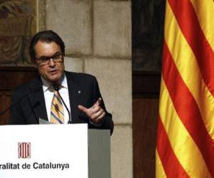 Presidente de Cataluña, Artur mas. (Foto: AFP)