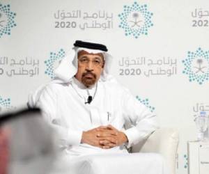 El ministro saudí de Energía, Industria y Recursos Minerales, Khaled al-Falih. (Foto: AFP).