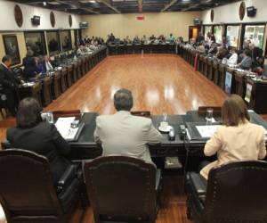 La oposición legislativa no está dispuesta a apoyar el proyecto de reforma fiscal, introducido por el Poder Ejecutivo de Costa Rica en agosto pasado. Foto tomada de asamblea.go.cr