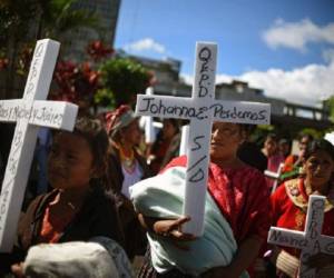 De acuerdo con datos oficiales, entre enero y octubre de 2015 han muerto por la violencia criminal 633 mujeres en Guatemala, la mayoría con arma de fuego.
