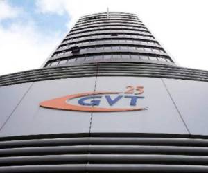 El edificio de la compañía GVT en la ciudad brasileña de Curitiba. (Foto: AFP)
