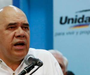 El secretario general de la coalición opositora Mesa de la Unidad Democrática (MUD), Jesús Torrealba. (Foto: PanamPost).