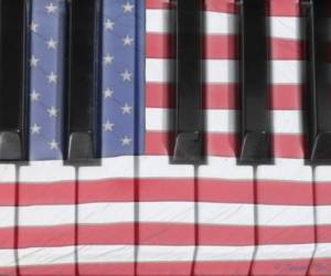 The octave of a piano keyboard with a USA American flag patriotic keys. Buy this fine art piano keyboard photography photograph Image available as a Fine Art Print, Canvas Art , Framed Print, Poster and greeting cards. For sale available all sizes, custom framed or unframed to decorate your office walls, home walls, cafe, restaurant, boardroom, waiting room or almost any commercial space. With Fast, Secure world wide shipping to your door. Wall prints are also a great gift idea. Please click on the image for sizes and prices. Images are also available for stock photography and licensing. www.JamesInsogna.com 1-888-682-0122Fine art nature landscape photography poster prints, decorative canvas prints, acrylic prints, metal prints, corporate artwork, greeting cards and stock images by James Bo Insogna (C) - All Rights Reserved. Please feel Free to share our links, with Family or Friends who may also enjoy them. If you like my Art Gallery, please spread the word and press the Pinterest, FB, Google+, Twitter or SU Buttons! Thank you! *PLEASE NOTE, WATERMARKS WILL NOT BE ON THE PURCHASE PRINTS*