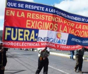 En los últimos años, las protestas por la nacionalización de la energía eléctrica han sido recurrentes en Guatemala. (Foto: Archivo)