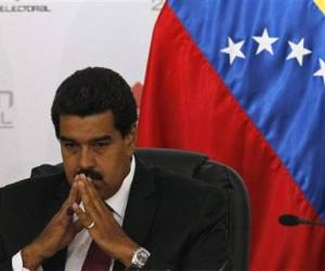 Presidente Nicolás Maduro, en un difícil momento para mantener el rumbo de su gobierno. (Foto: Archivo)