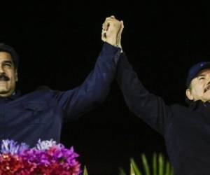 Maduro está 'cobrando' a Ortega el petróleo financiado que le entregó con apoyo internacional para su régimen en caída libre. (Foto: AFP)