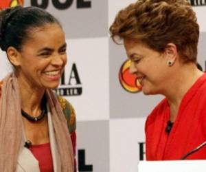 Marina Silva y Dilma Rousseff. (Foto: Archivo)