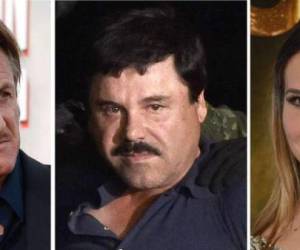 Sean Penn, Chapo Guzmán y Kate del Castillo, una trilogía con relaciones no del todo claras. (Foto: Archivo)