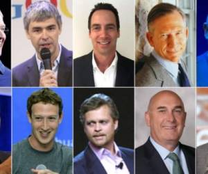 Top 10 de los CEOs más queridos por sus empleados. Entre ellos: Tim Cook, Larry Page, Marck Zuckerberg, Lloyd Blankfein y Glenn Johnson. (Foto: Archivo)