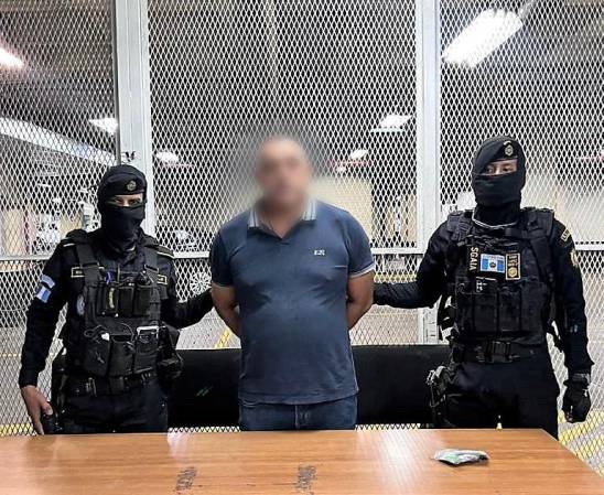 Capturan a alcalde guatemalteco pedido por EEUU por narcotráfico