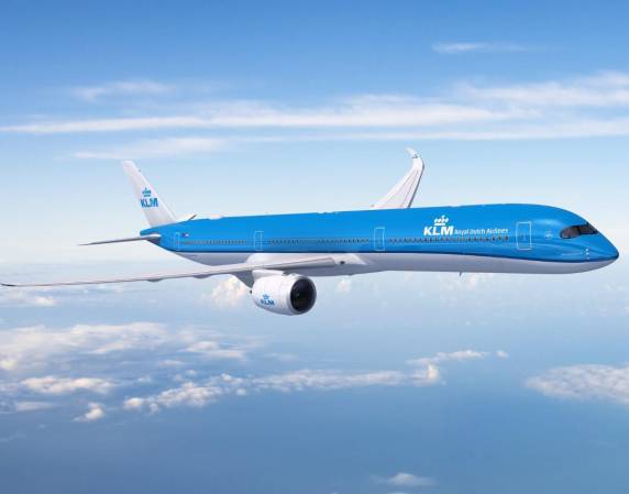 <i>KLM tiene previsto comenzar a operar los Airbus A350 en vuelos intercontinentales a partir de 2026, lo que supondrá la sustitución de sus actuales Boeing 777-200ER, Airbus A330-200 y Airbus A330-300. FOTO CORTESÍA</i>