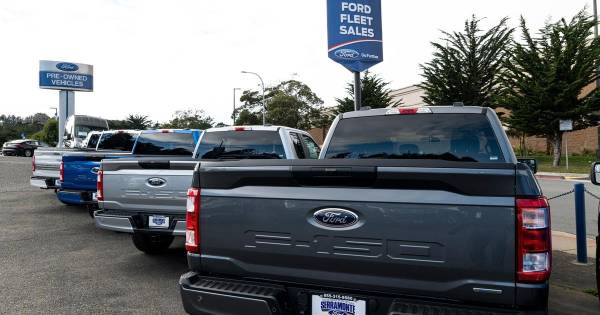 Ford retira más de 870.000 camionetas por activación inesperada del freno de mano