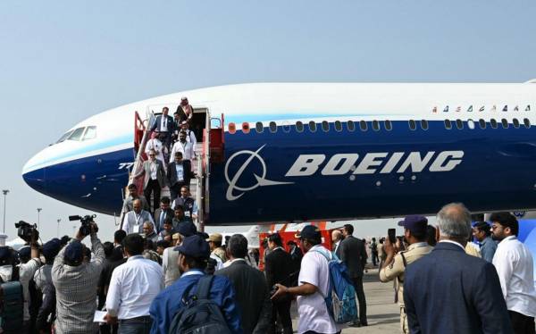 Disminuyen las entregas de aviones Boeing en febrero