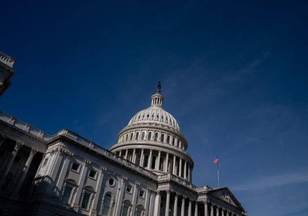<i>El Capitolio de Estados Unidos en Washington, DC, el 8 de noviembre de 2023. FOTO Stefani Reynolds/AFP</i>