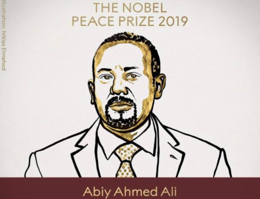 Premio Nobel de la Paz 2019 para Abiy Ahmed, primer ministro de Etiopía