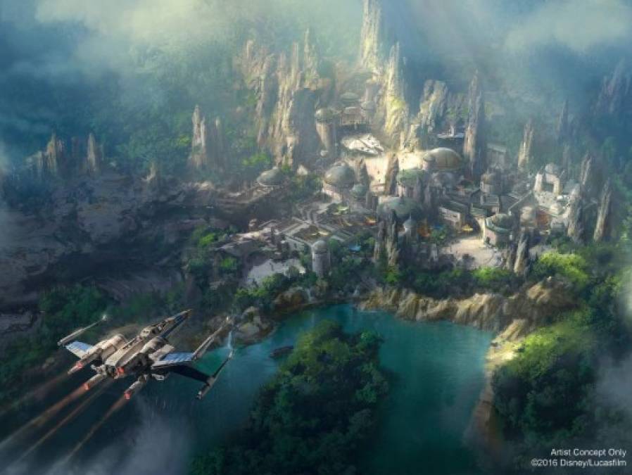 Star Wars Land: así será el parque de diversiones de la Guerra de las Galaxias