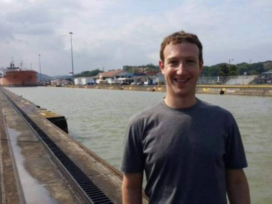 Mark Zuckerberg visita el Canal de Panamá