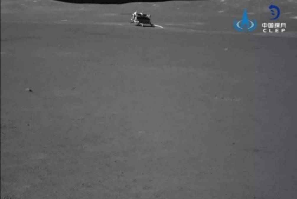 Nuevas imágenes del rover chino desde la cara oculta de la Luna
