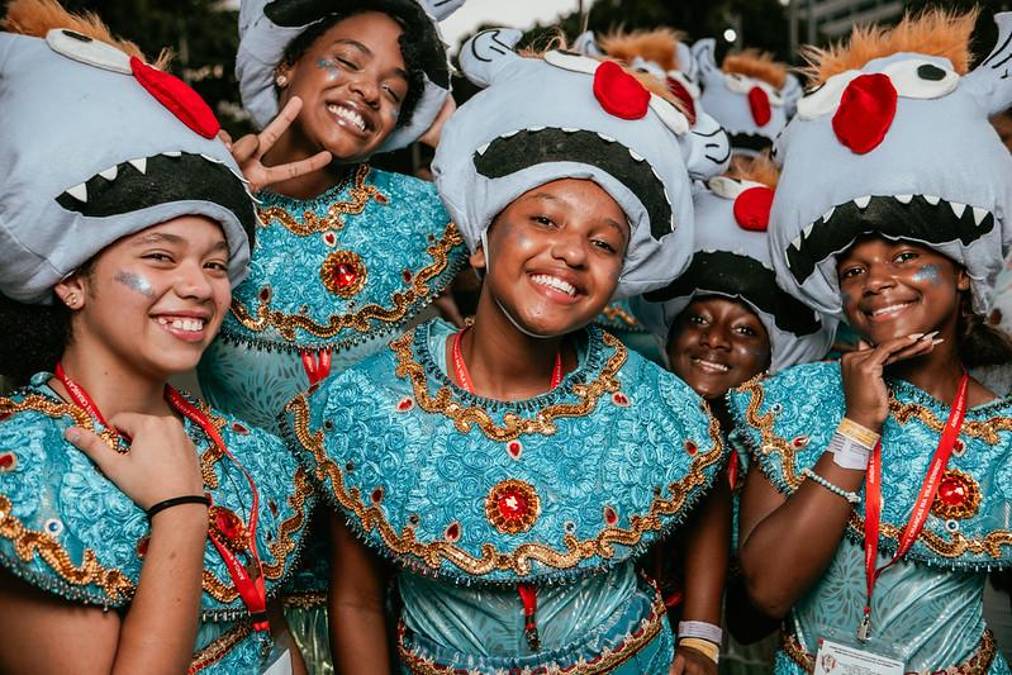 <i>Escolas Mirins son el reflejo de una infancia que crece con el “Carnaval en el corazón” desde muy temprana edad. (Foto: riocarnaval.com / Eduardo Hollanda)</i>
