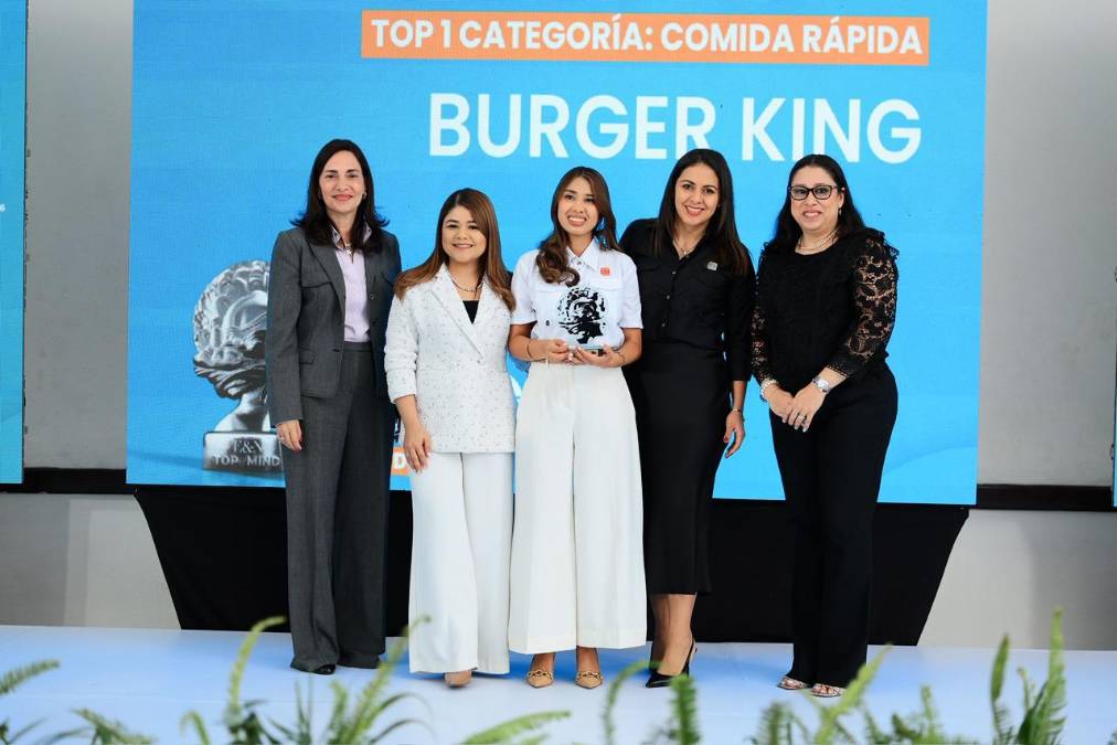 Burger King, marca # 1 en Categoría: Comida rápida 