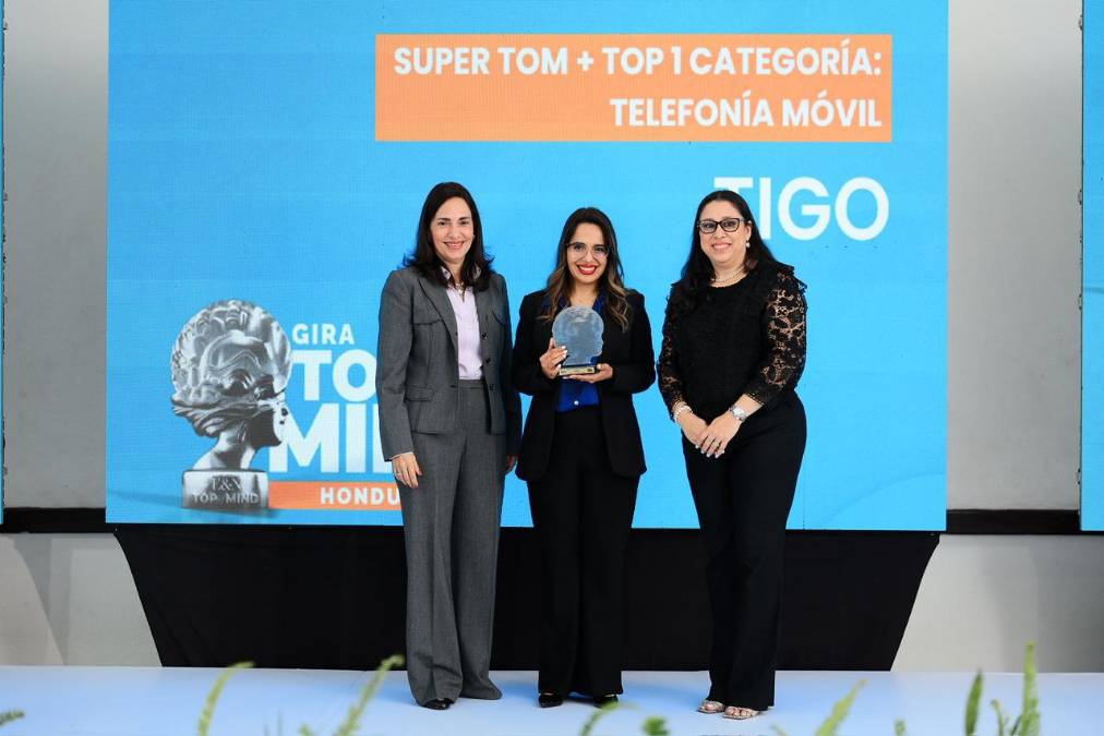 <i>Tigo, Super TOM y marca # 1 en Categoría: Telefonía móvil </i>