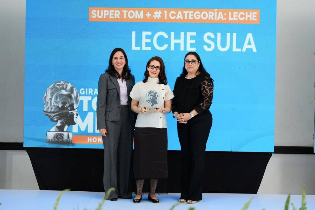 Leche Sula, Super TOM y marca # 1 en Categoría: Leche 