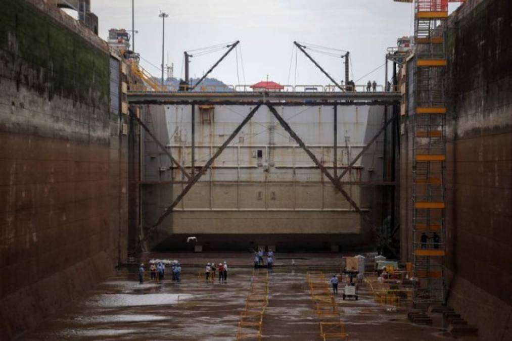 FOTOGALERÍA: Panamá da mantenimiento a las centenarias paredes del Canal