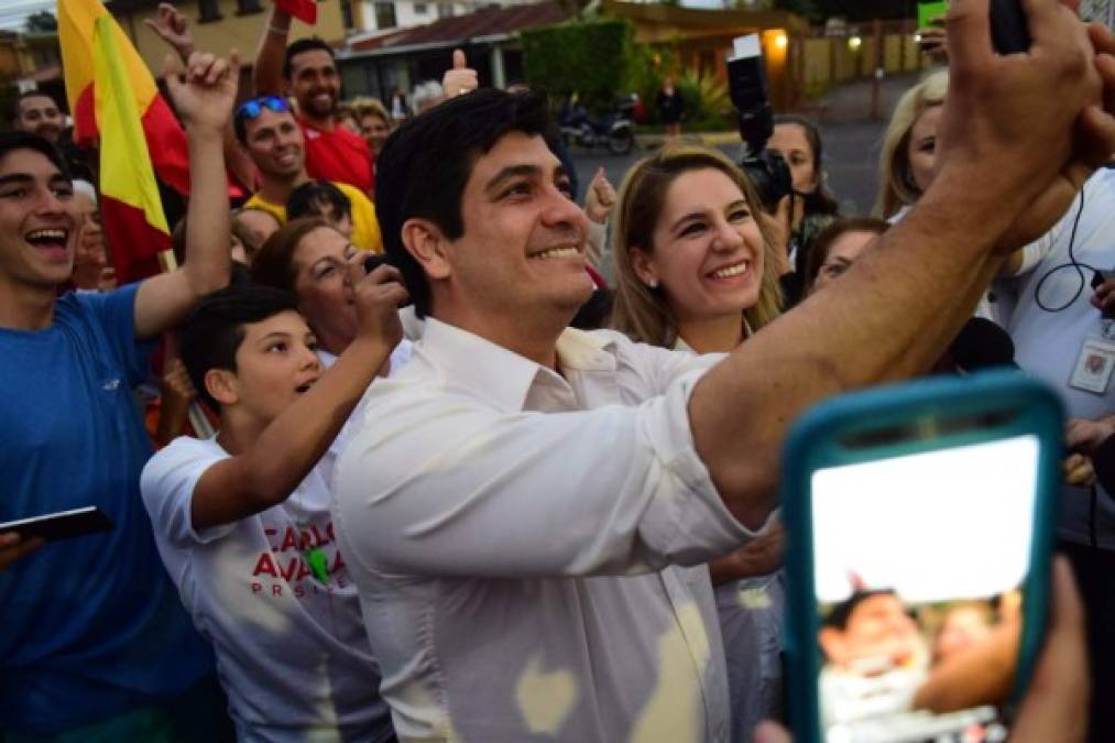 Presidente electo de Costa Rica lanza mensaje de unidad tras polarizada campaña