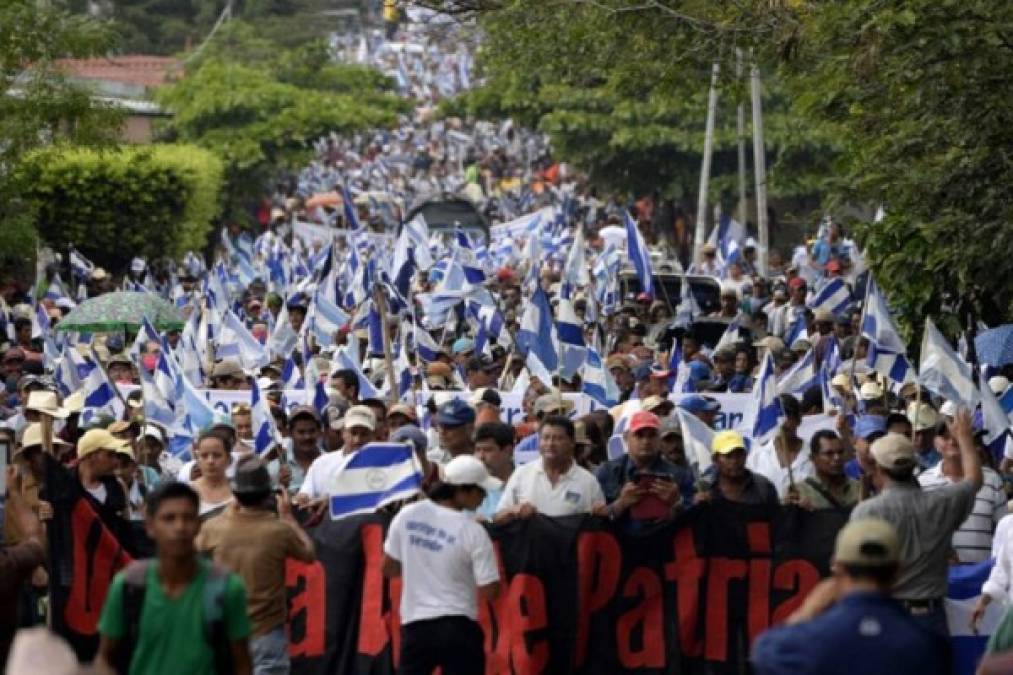 Juigalpa concentró protestas contra Canal de Nicaragua
