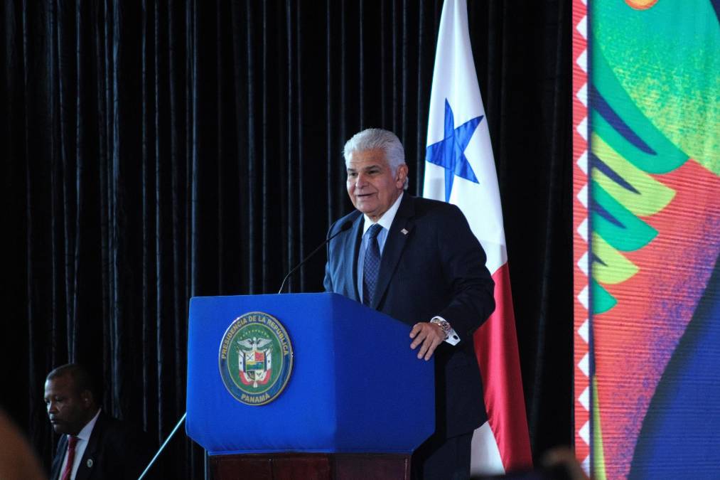 <i>Presidente José Raúl Mulino da la bienvenida al World of Coffee 2026, en una semana en la que Panamá demostró su capacidad de resiliencia, tras el terremoto, y su capacidad para atraer inversiones y negocios. (Foto: Cortesía)</i>