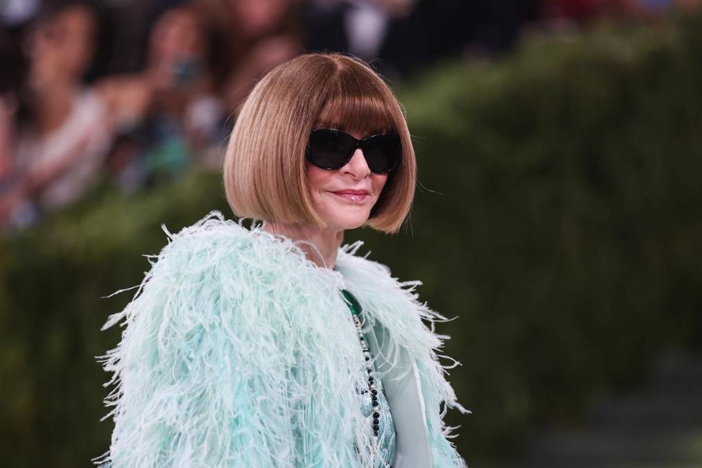 NUEVA YORK (Estados Unidos), 05/05/2026.- La ejecutiva de medios británico-estadounidense Anna Wintour posa en la alfombra roja de la Gala Met 2026, la gala benéfica anual del Instituto del Traje del Museo Metropolitano de Arte, en Nueva York, Estados Unidos, el 4 de mayo de 2026. EFE/EPA/SARAH YENESEL