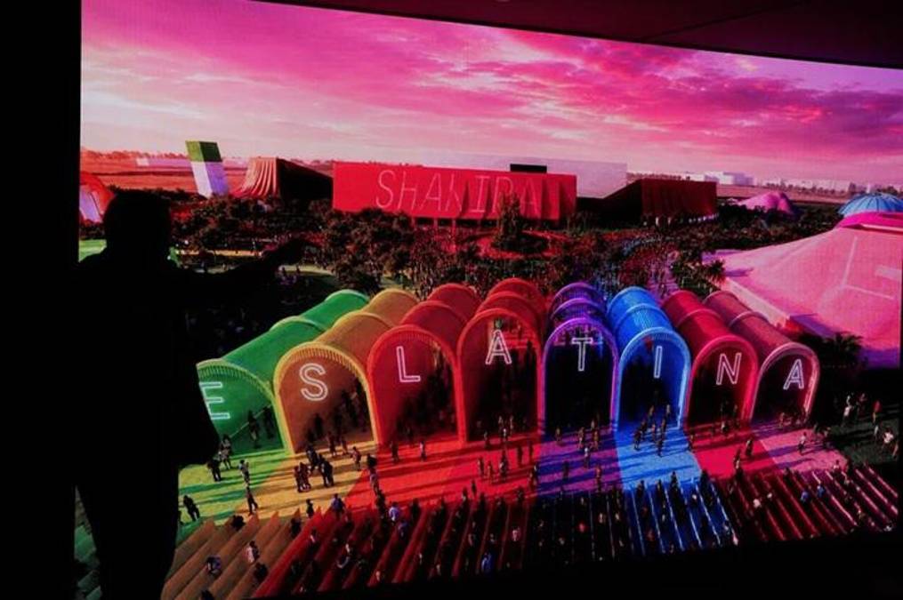 Habrá un segundo escenario dedicado a nuevos talentos. La idea no es solo celebrar “lo latino” sino usar esa etiqueta como red cultural amplia. Shakira no quiere únicamente vender entradas, sino crear una conversación cultural a su alrededor. (EFE/ Borja Sanchez-Trillo)