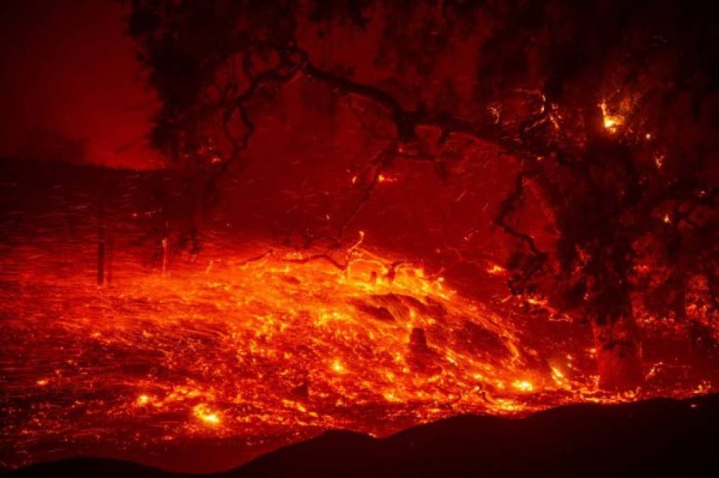 EEUU: Ordenan evacuar a 40.000 personas por incendios en California