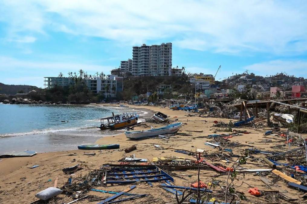 Así quedó Acapulco tras el paso del Huracán Otis