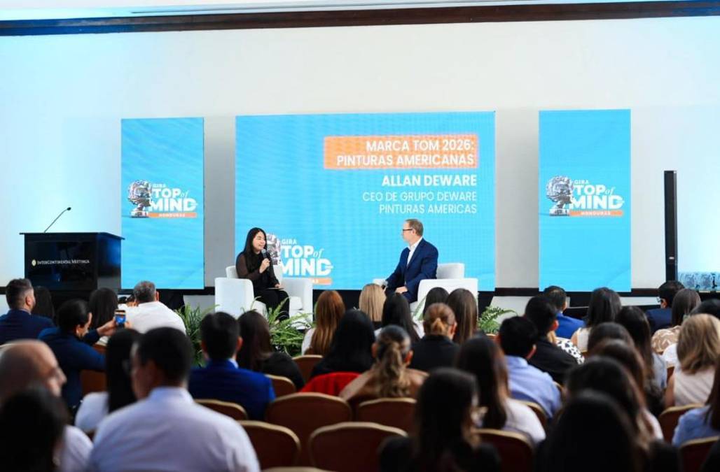 <i>Allan Deware, CEO de Grupo Deware, Pinturas Americanas, agradeció a los hondureños por su preferencia y se comprometió a seguir brindando calidad y buen servicio para seguir en el Top of Mind en la categoría de Pinturas.</i>