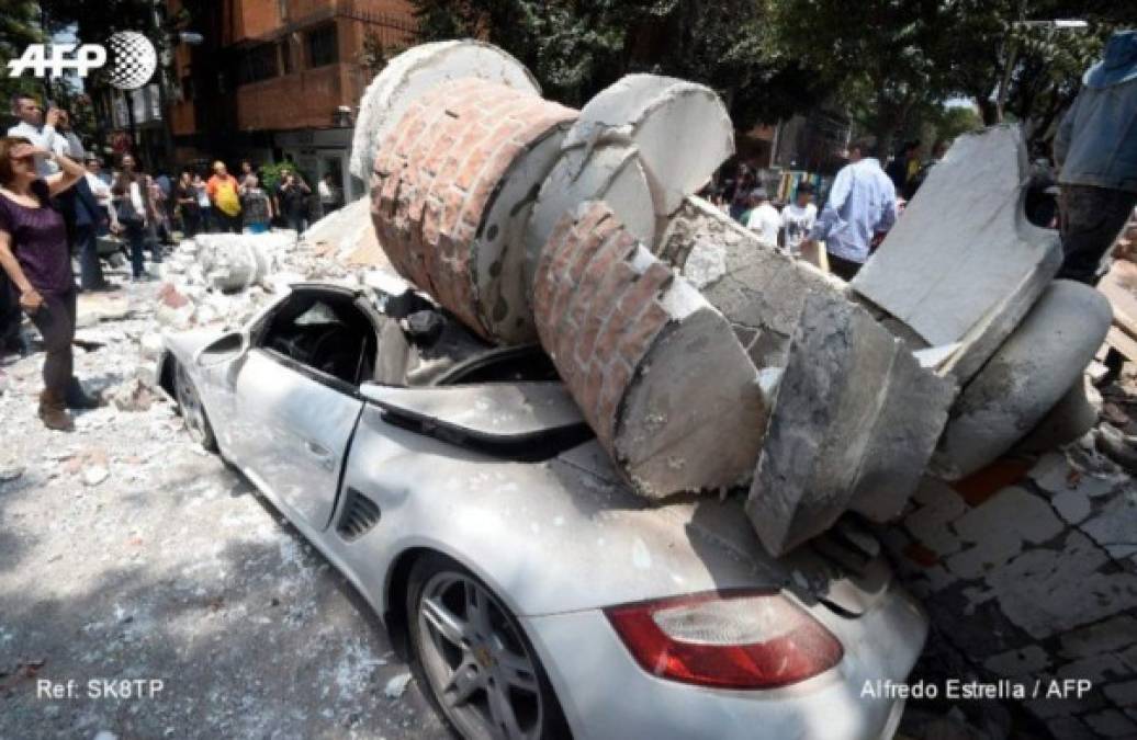 Terremoto de 7,1 sacude a la Ciudad de México