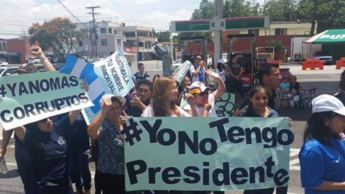Guatemala se une en Paro Nacional para exigir renuncia de Otto Pérez