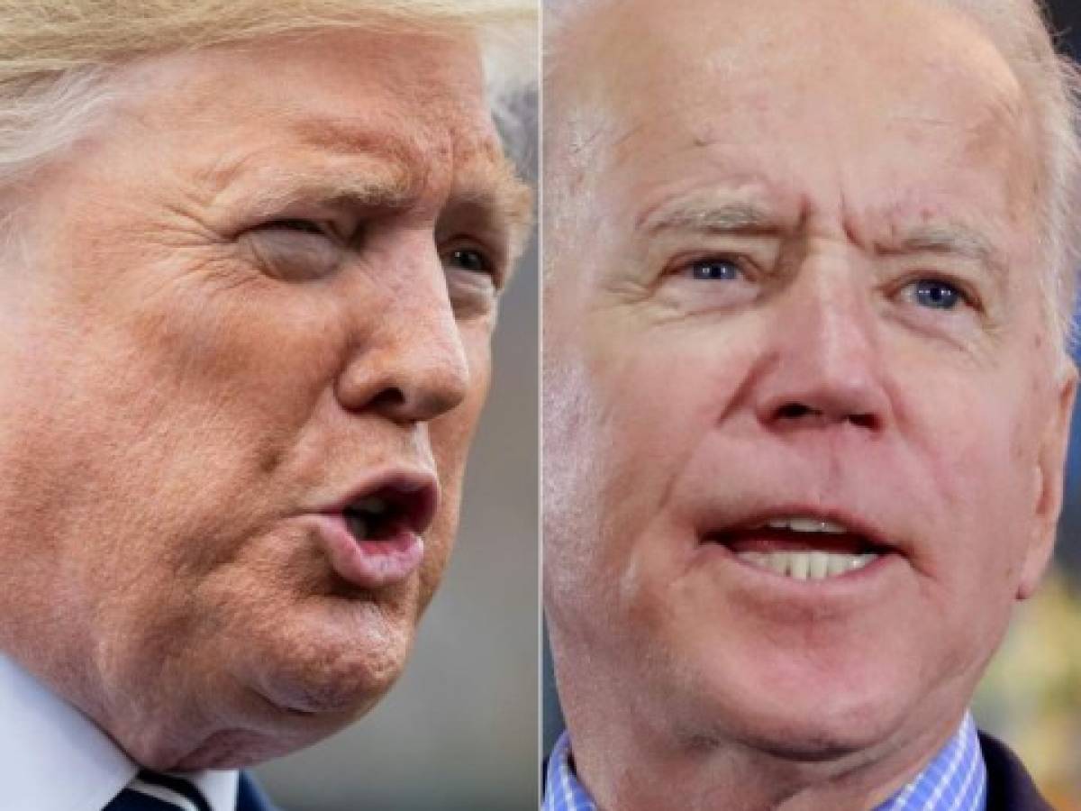 Trump y Biden intercambian golpes en la crispada campaña electoral de EE.UU.