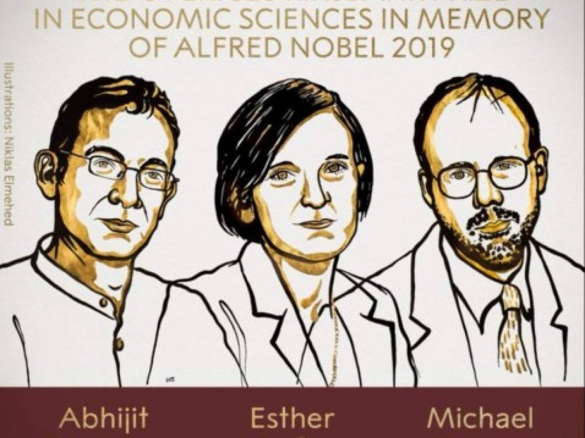 Nobel de Economía 2019 para tres estadounidenses por sus trabajos sobre la pobreza