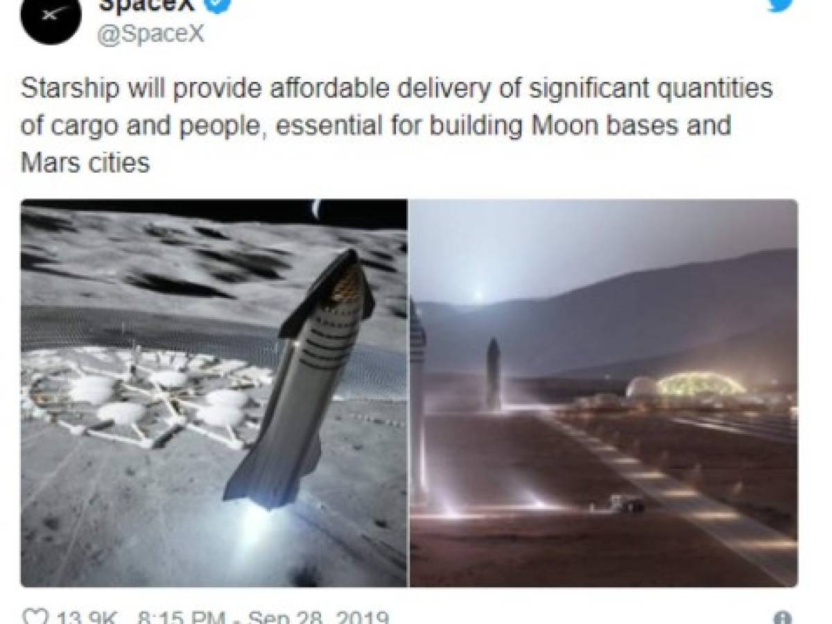 Así es Starship, la nave espacial con la que Elon Musk enviará personas a Marte