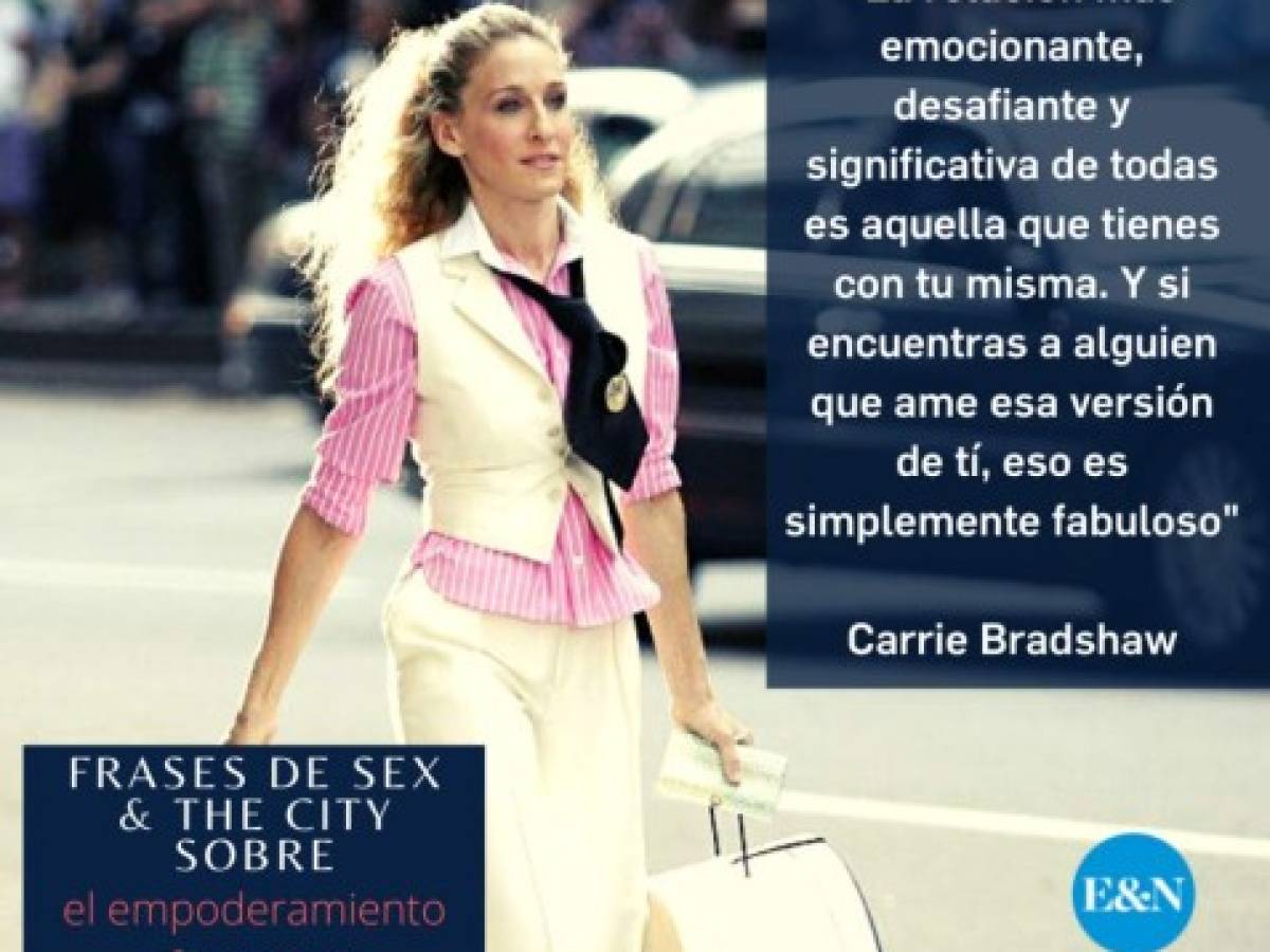 10 frases de Sex y the City sobre el empoderamiento femenino