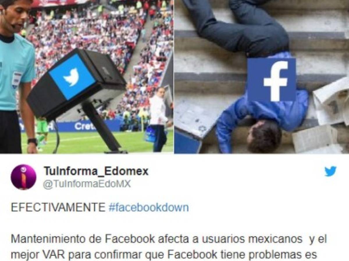 Usuarios se desahogan en memes por caída de WhatsApp, Instagram y Facebook