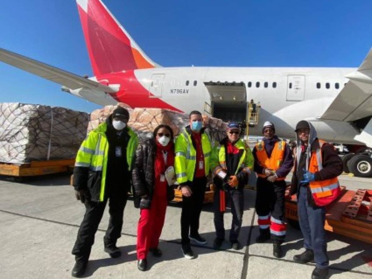 Avianca realiza primer vuelo de carga en un avión que fue de pasajeros  